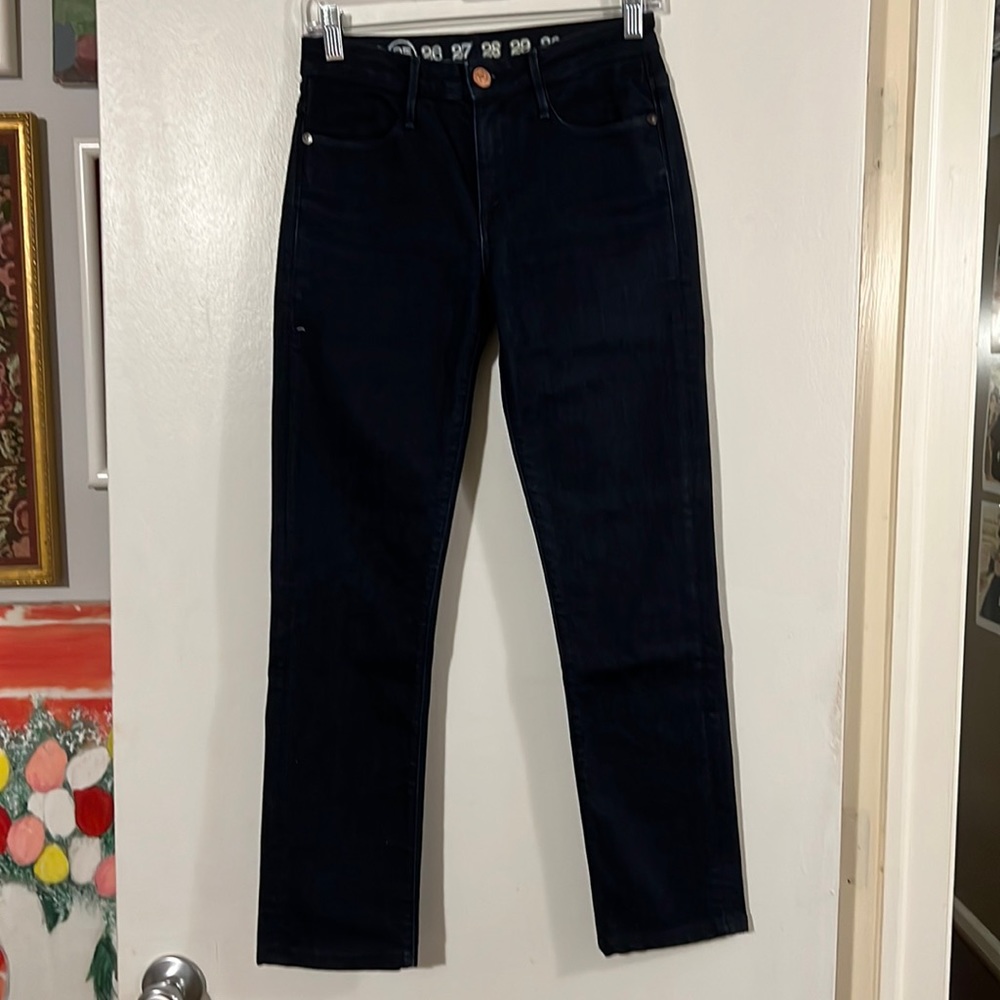 Earnest sewn jeans high rise straight. Jeans
